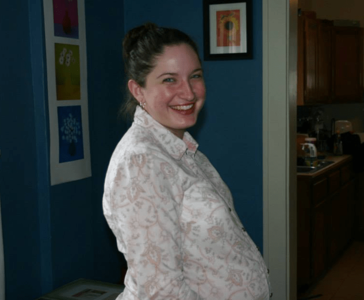 Sarah Wells Pregnant with Lydia Rose